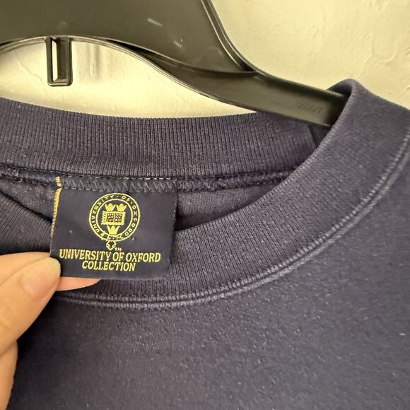 University of Oxford Sweatshirt Mens 2XL Crewneck Pullover Embroidered XXL Sweat - Picture 5 of 9